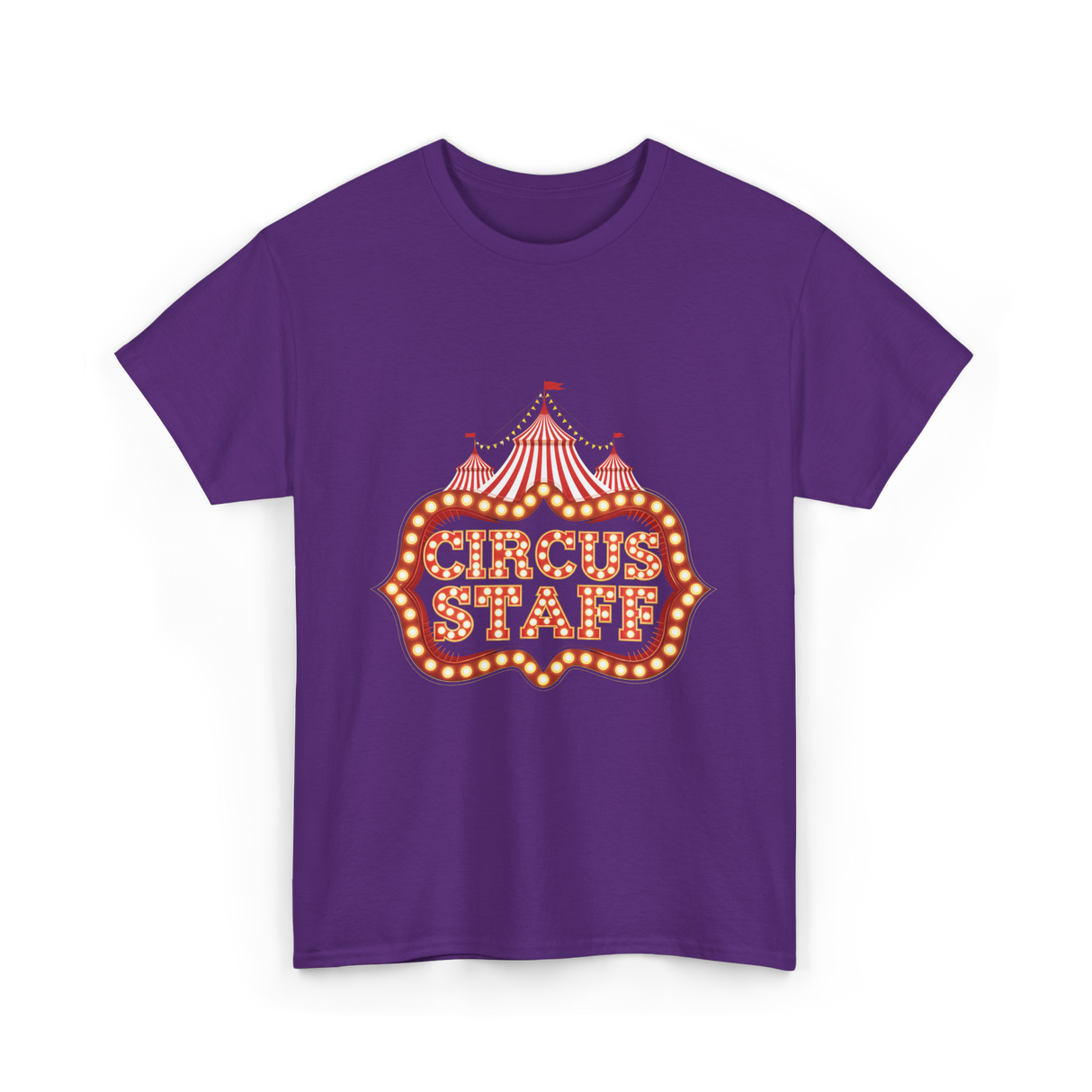 Circus Staff Circus Performer T-Shirt - Purple