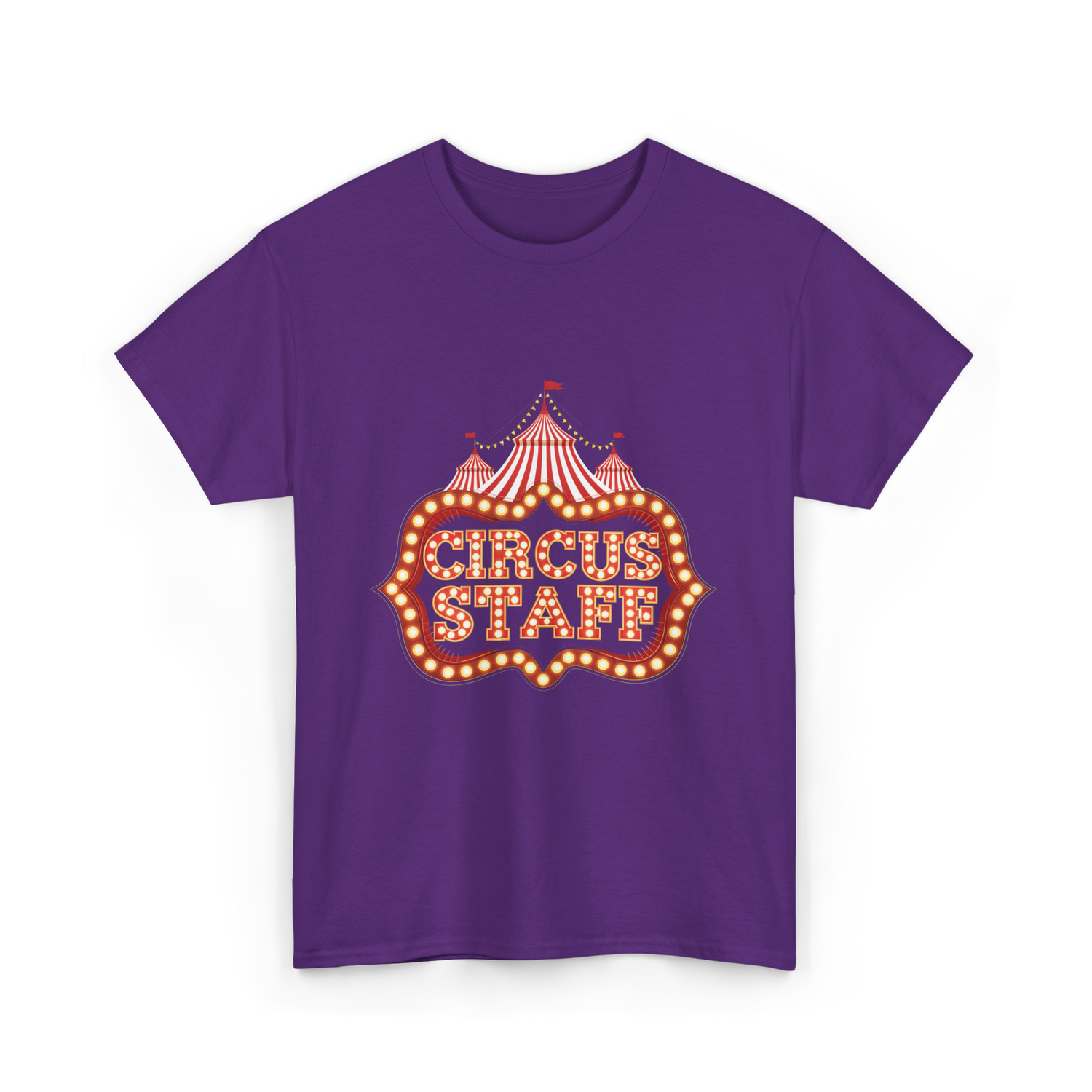 Circus Staff Circus Performer T-Shirt - Purple