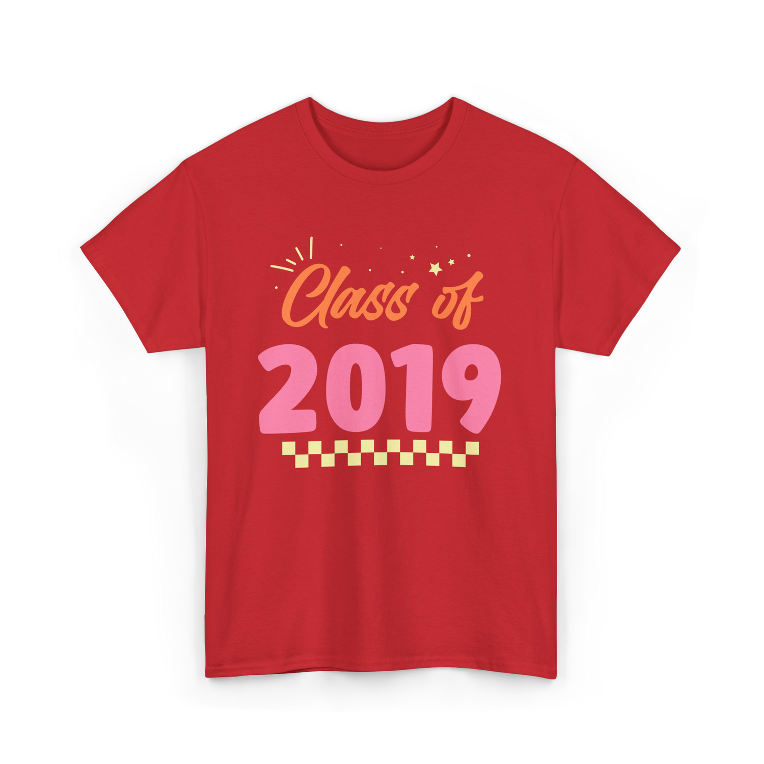 Class of 2019 Reunion Graduation T-Shirt - Red