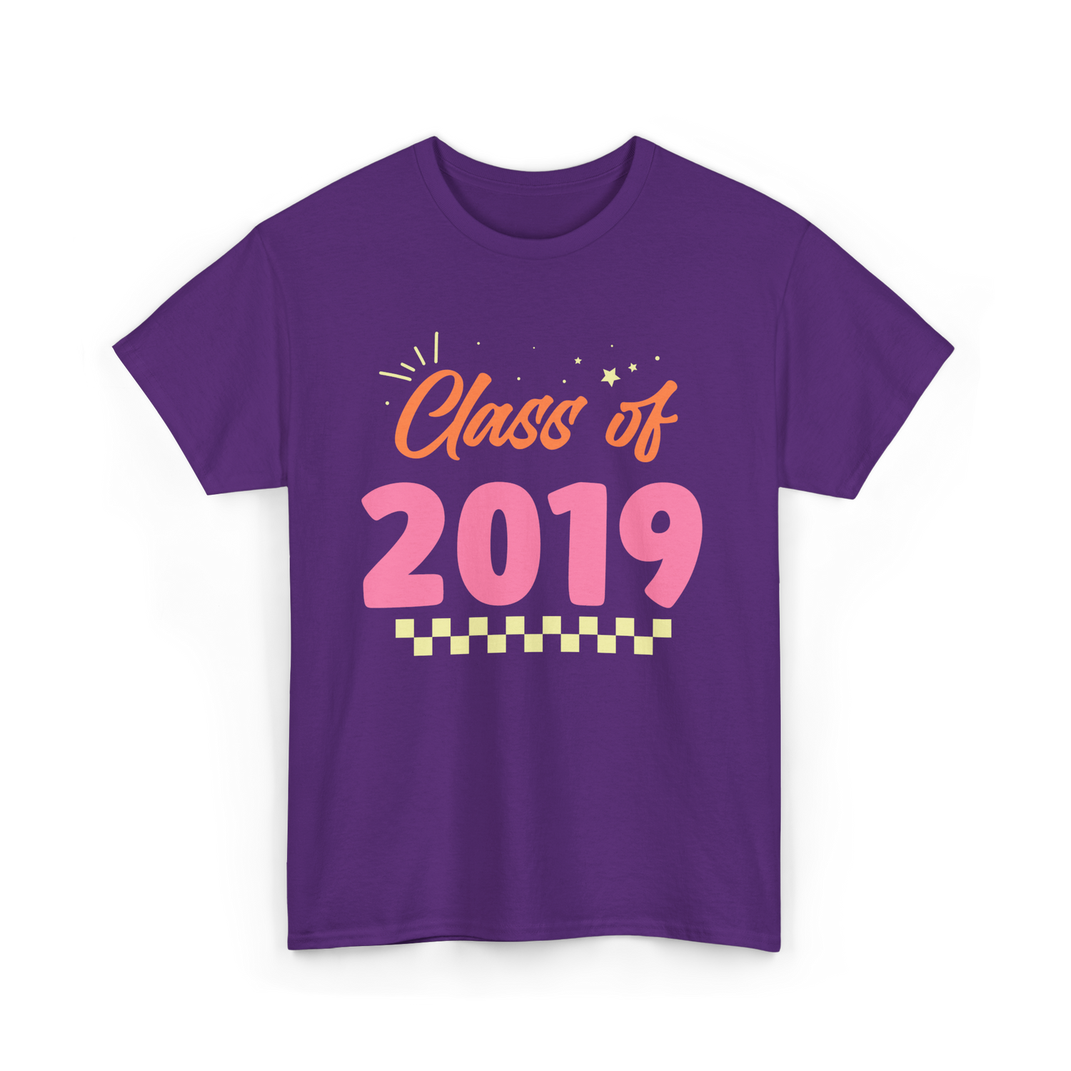 Class of 2019 Reunion Graduation T-Shirt - Purple