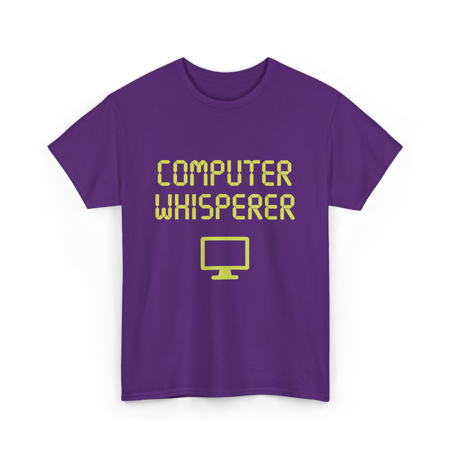 Computer Whisperer IT T-Shirt - Purple