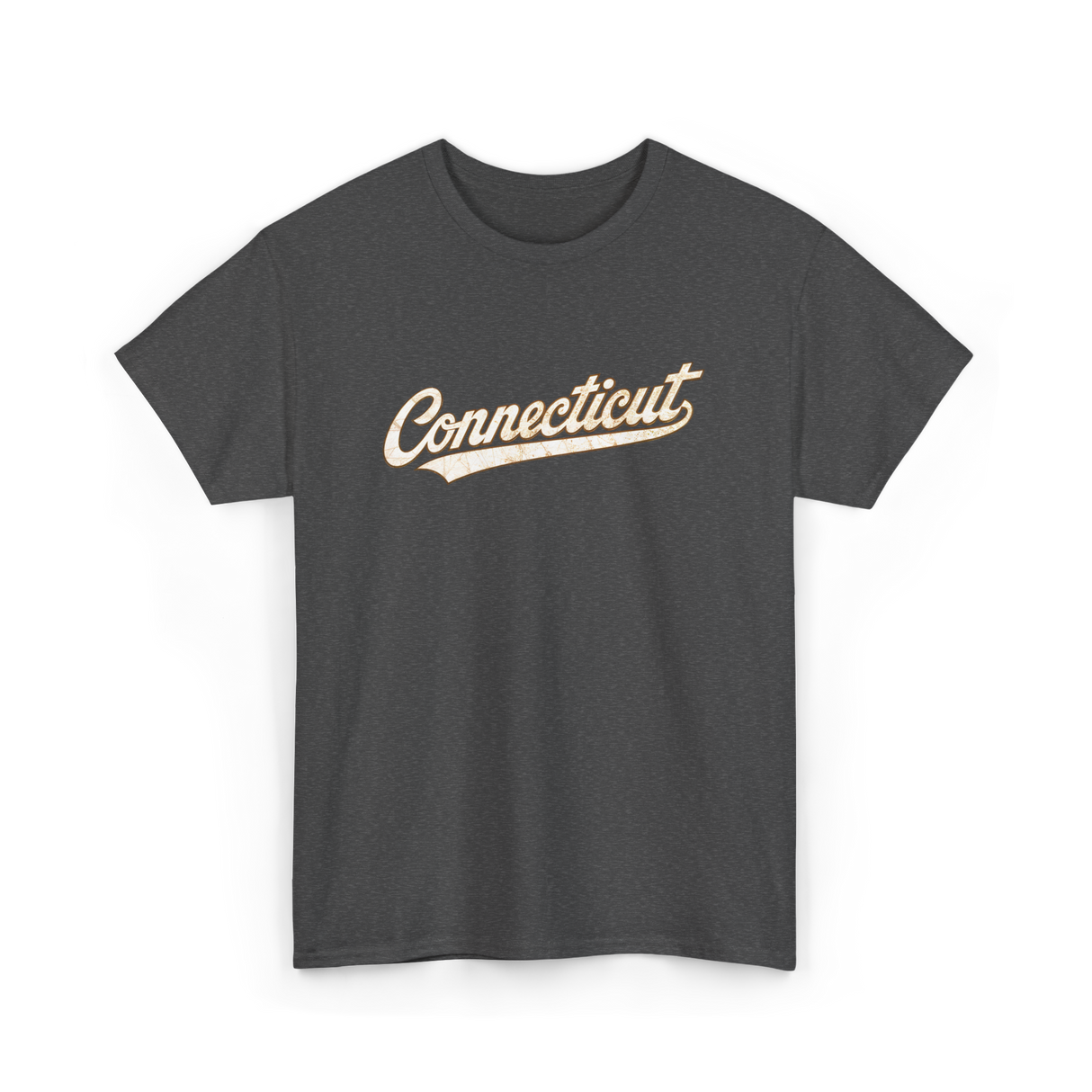 Connecticut Vintage Sports Connecticut T-Shirt - Dark Heather