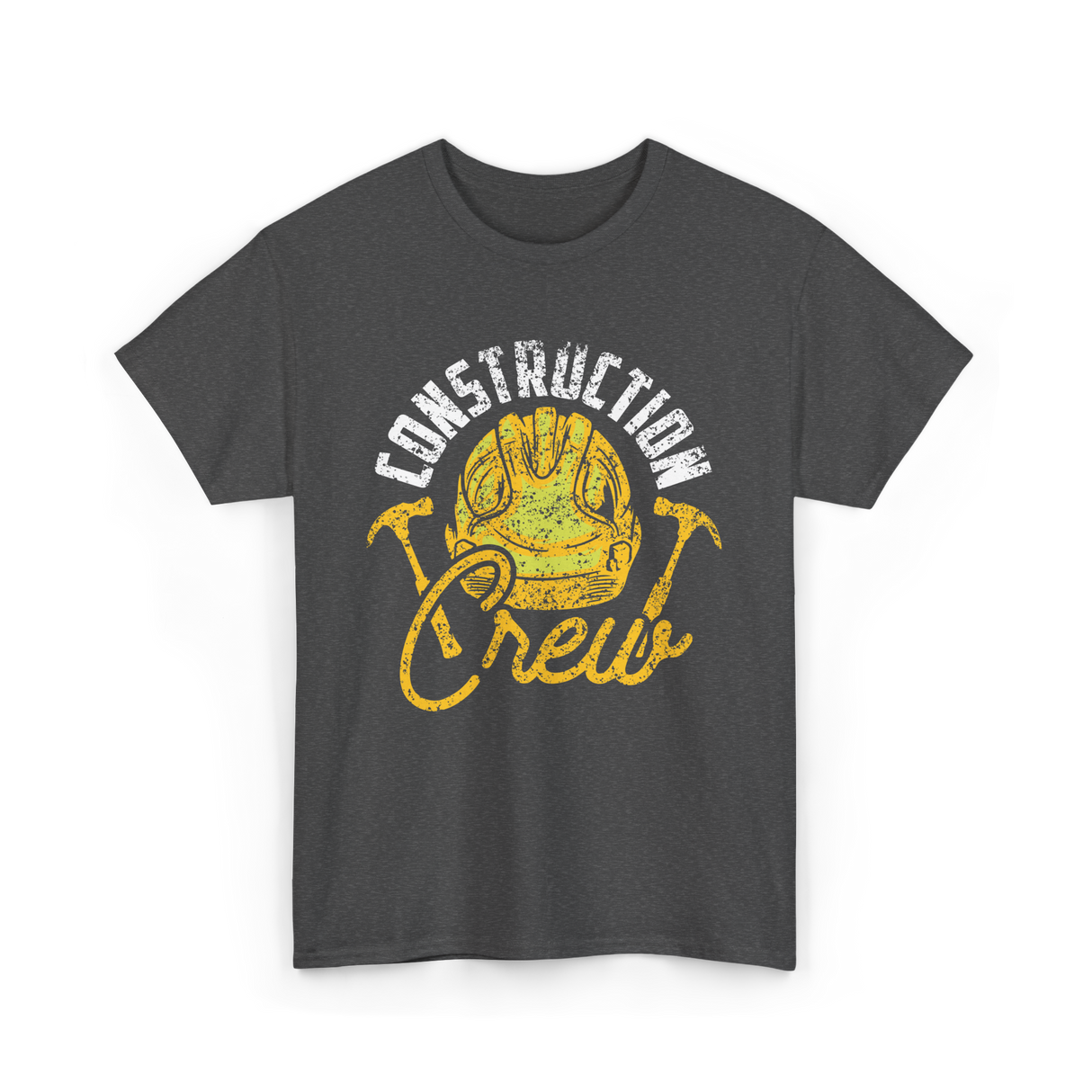 Construction Crew Construction Worker T-Shirt - Dark Heather