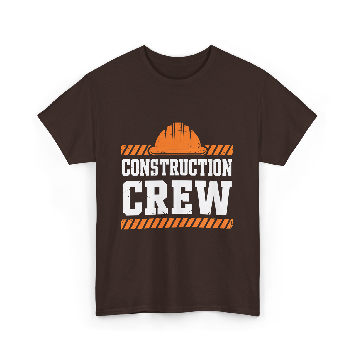 Construction Crew Crew Construction T-Shirt - Dark Chocolate