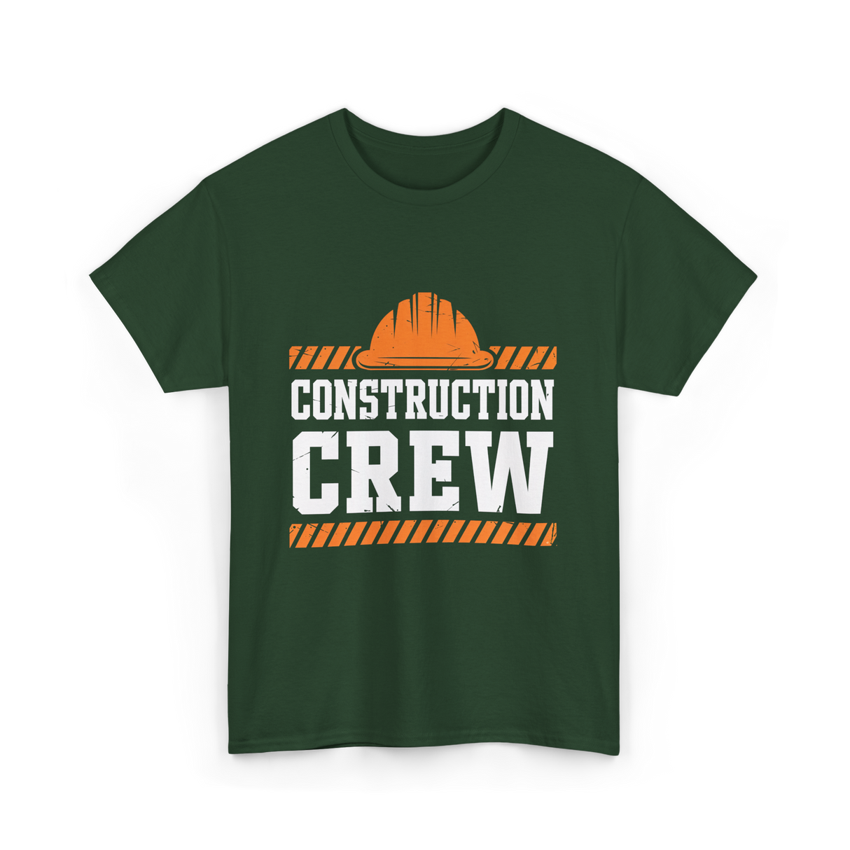 Construction Crew Crew Construction T-Shirt - Forest Green