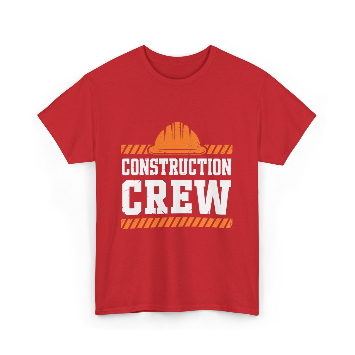 Construction Crew Crew Construction T-Shirt - Red