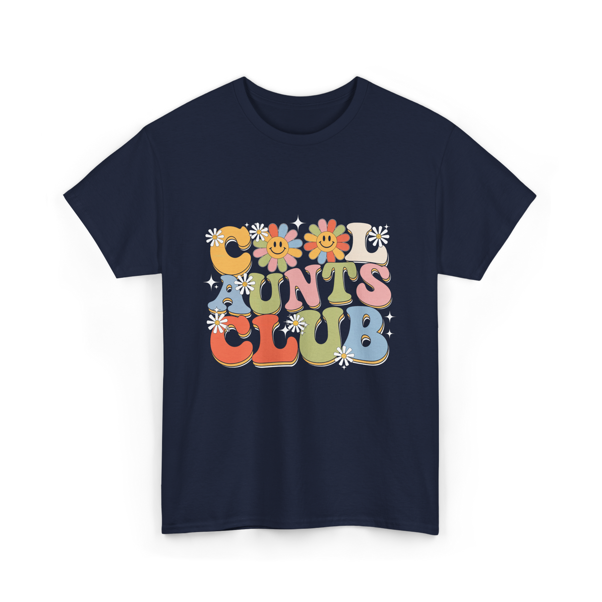 Cool Aunts Club Aunts Club T-Shirt - Navy