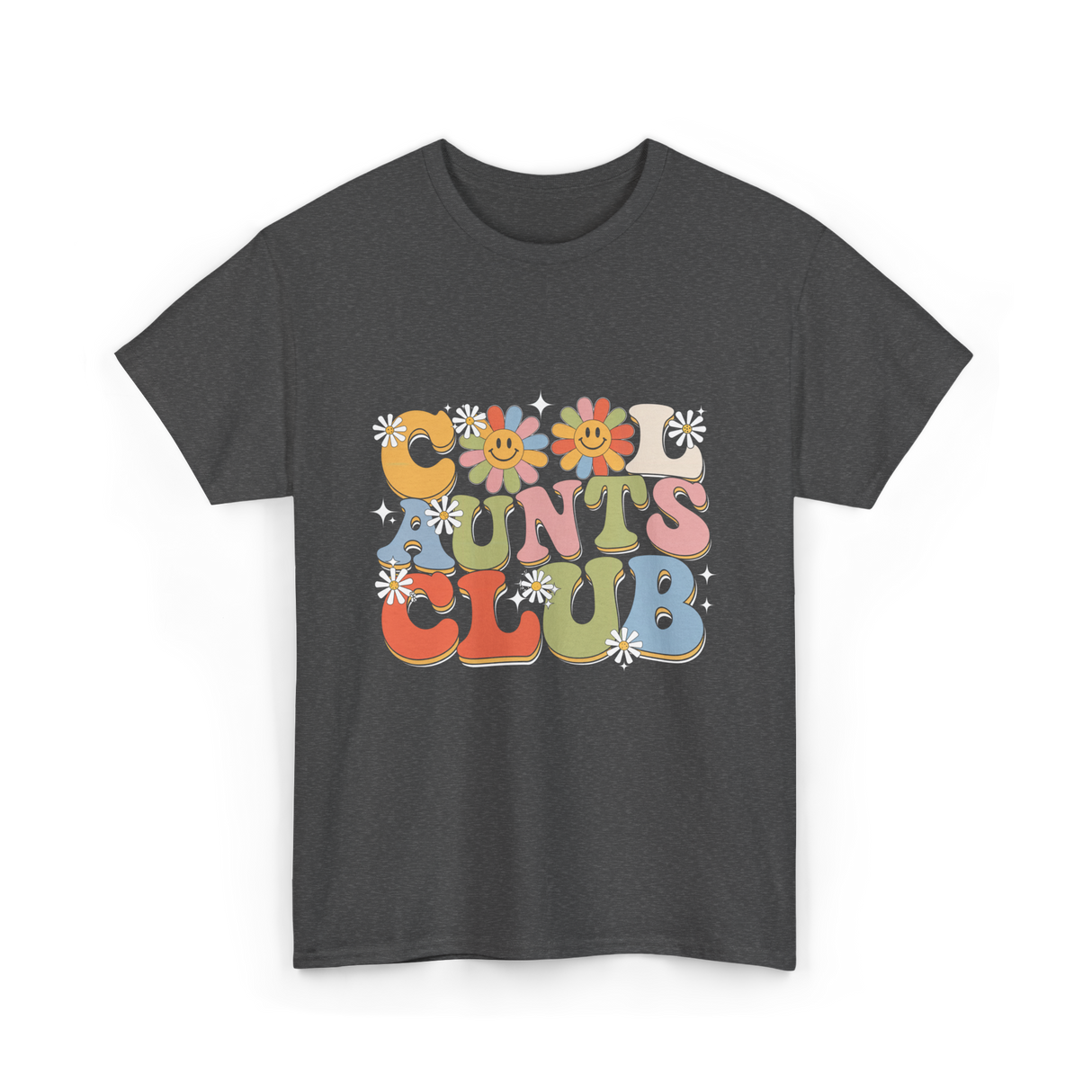 Cool Aunts Club Aunts Club T-Shirt - Dark Heather