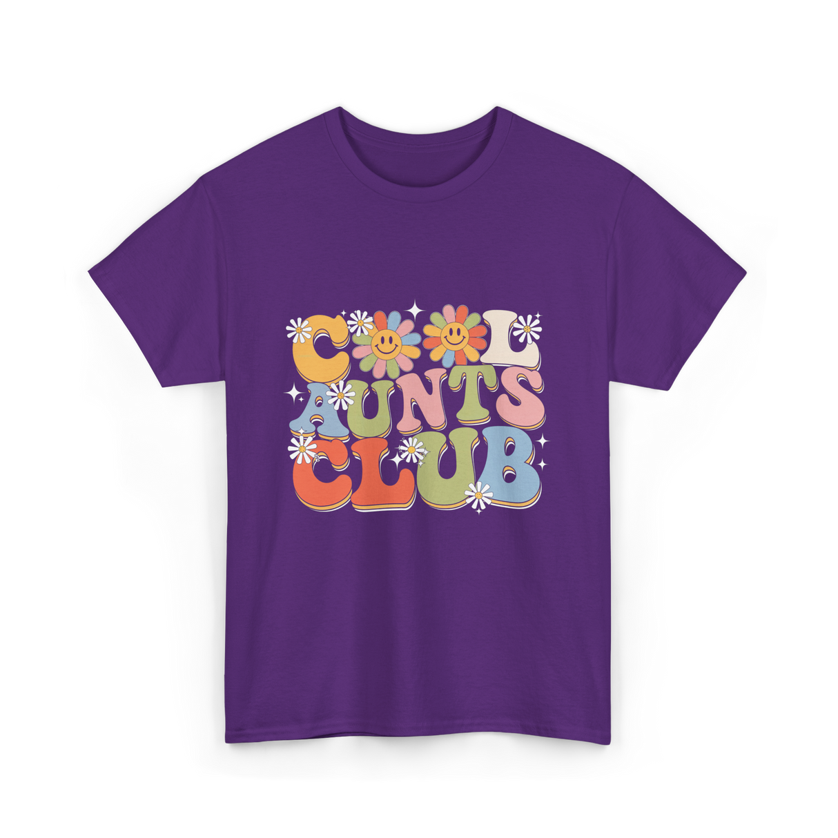 Cool Aunts Club Aunts Club T-Shirt - Purple