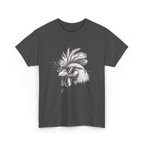 Cool Chicken Urban Art Chicken T-Shirt - Dark Heather