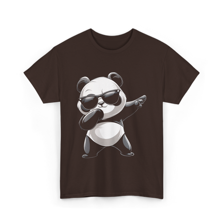 Cool Panda T-Shirt - Dark Chocolate
