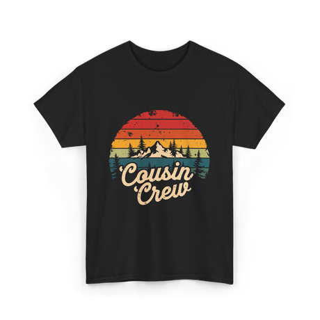 Cousin Crew Camping Adventure T-Shirt - Black