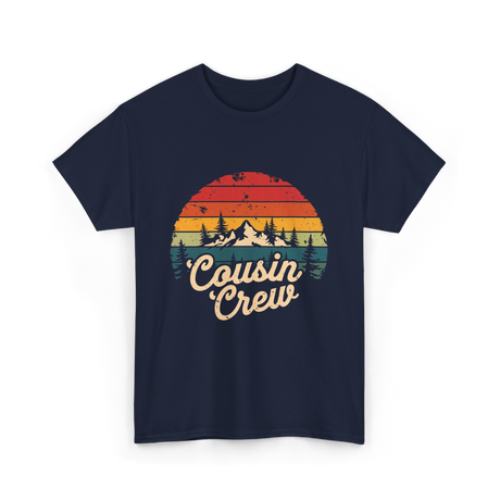 Cousin Crew Camping Adventure T-Shirt - Navy
