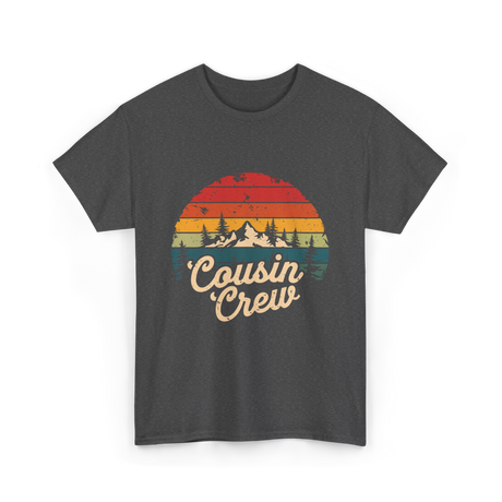 Cousin Crew Camping Adventure T-Shirt - Dark Heather