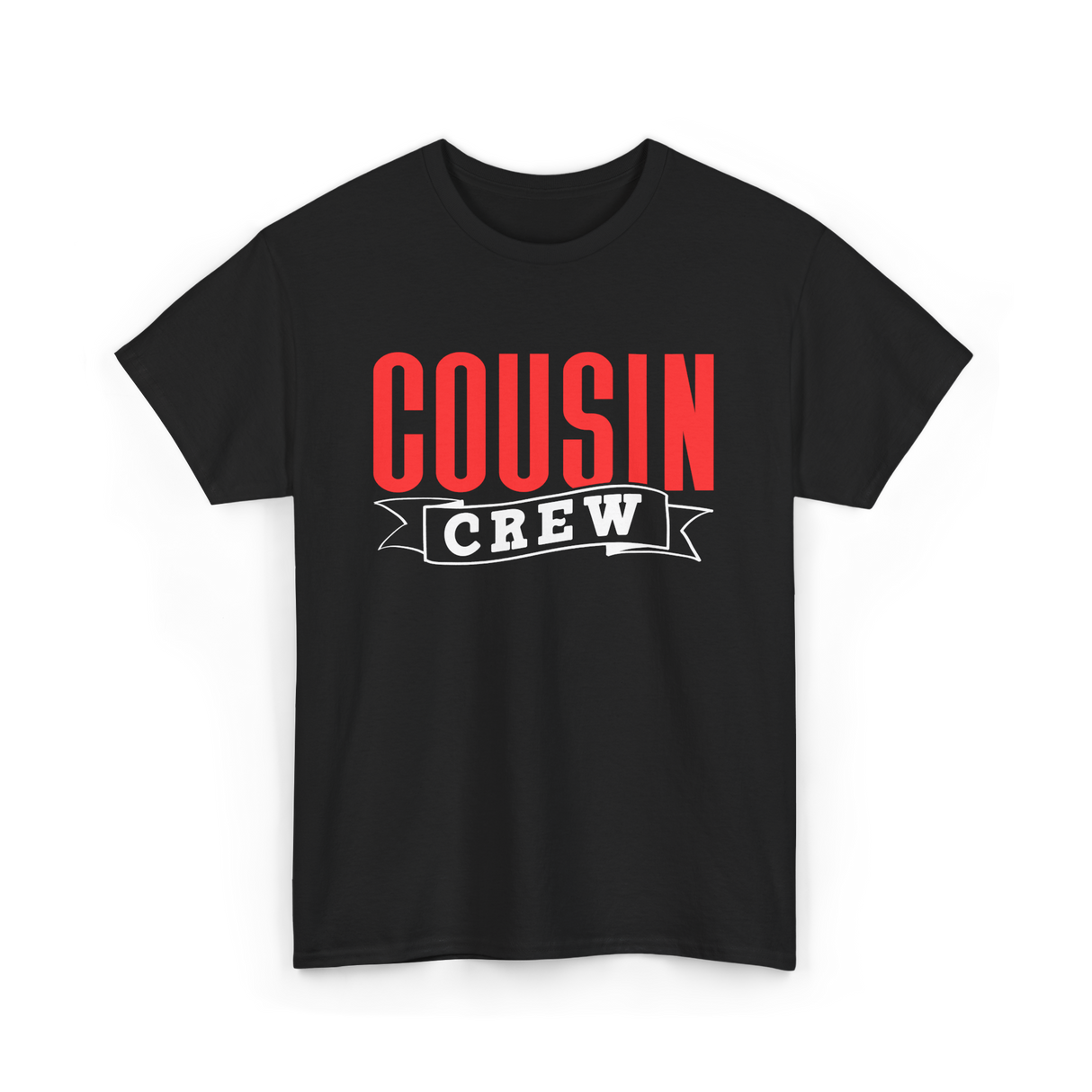 Cousin Crew Cousins Announcement T-Shirt - Black
