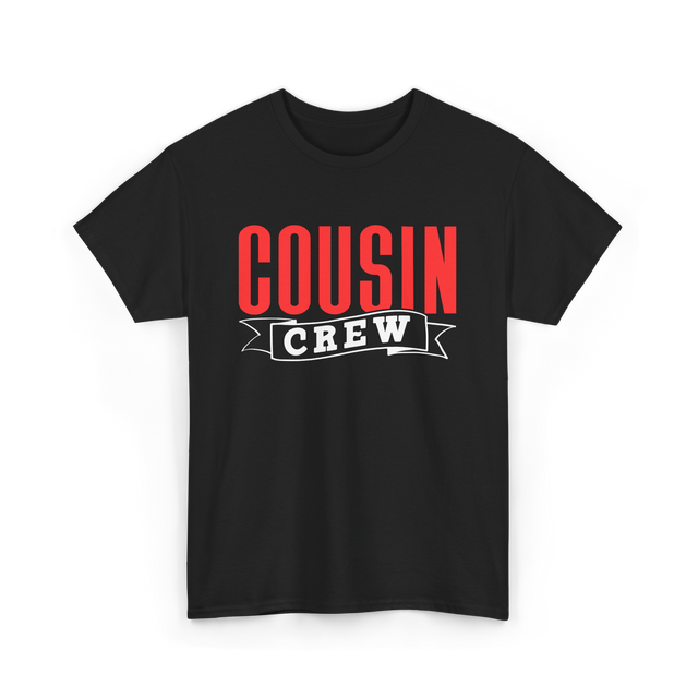 Cousin Crew Cousins Announcement T-Shirt - Black