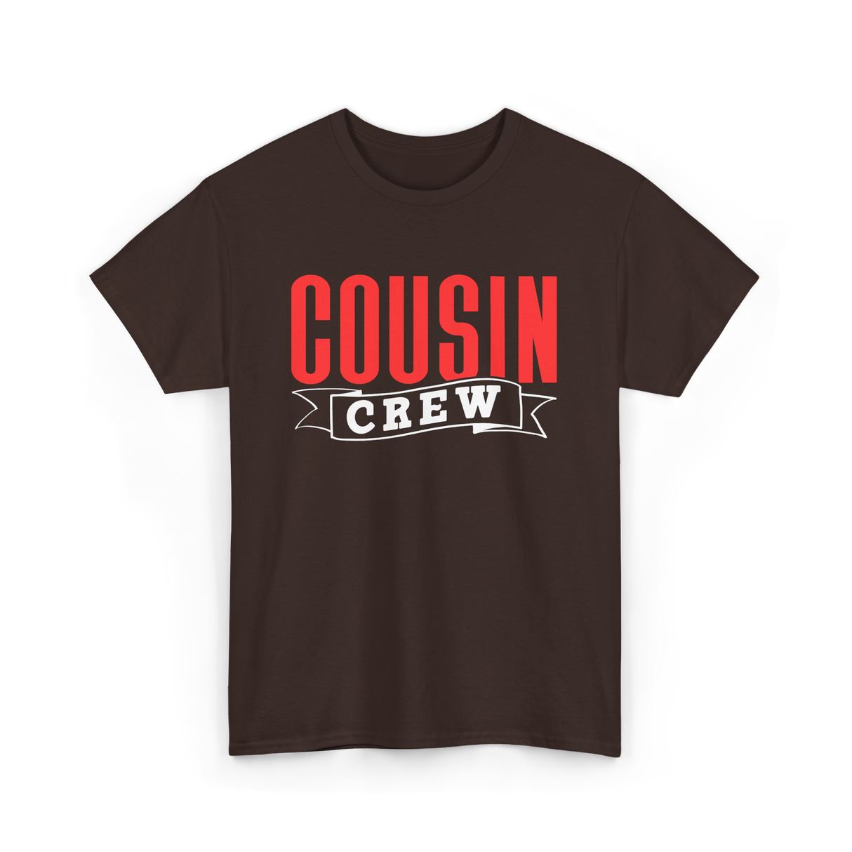 Cousin Crew Cousins Announcement T-Shirt - Dark Chocolate