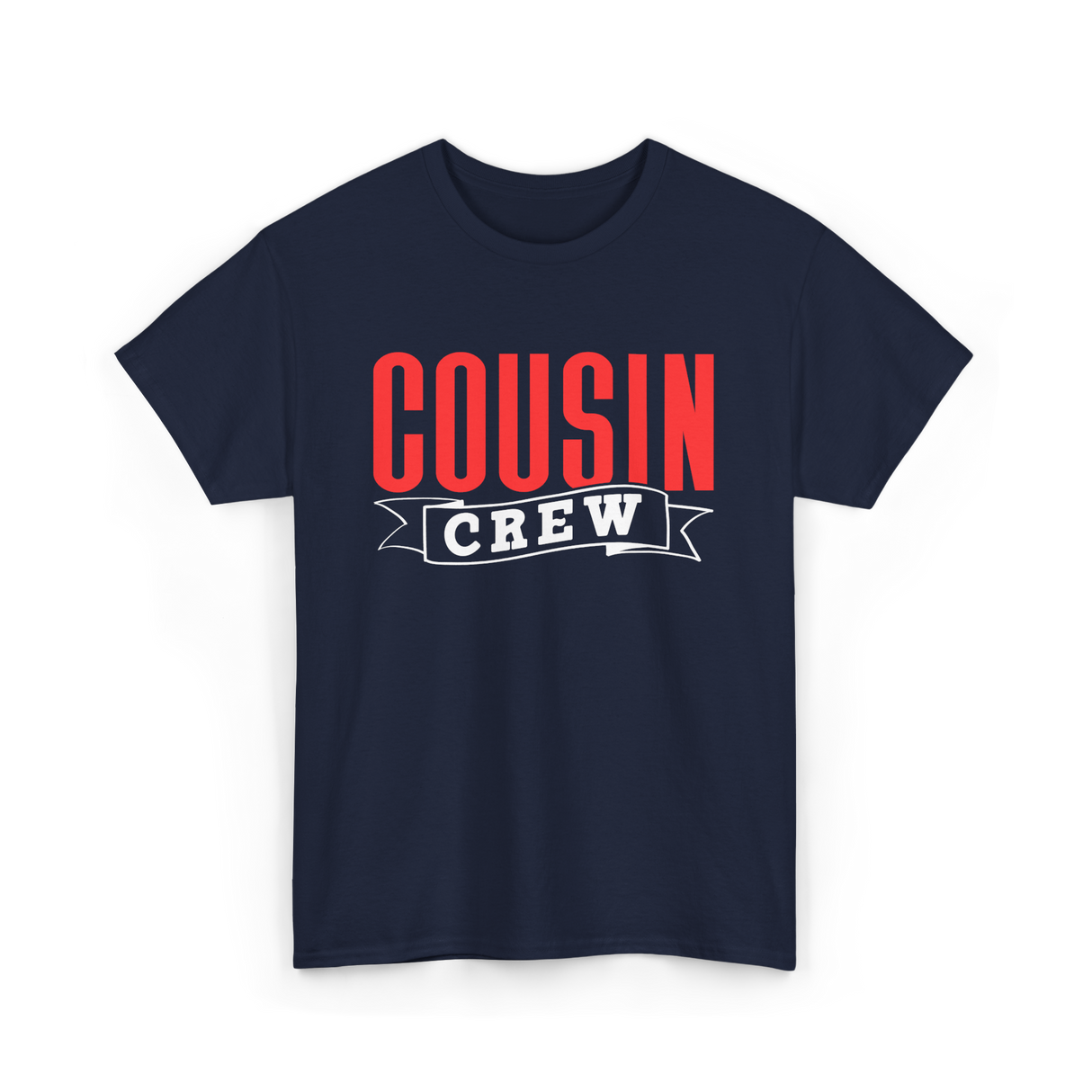 Cousin Crew Cousins Announcement T-Shirt - Navy