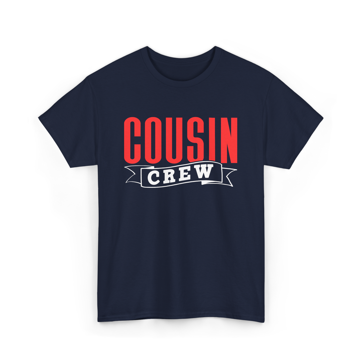 Cousin Crew Cousins Announcement T-Shirt - Navy