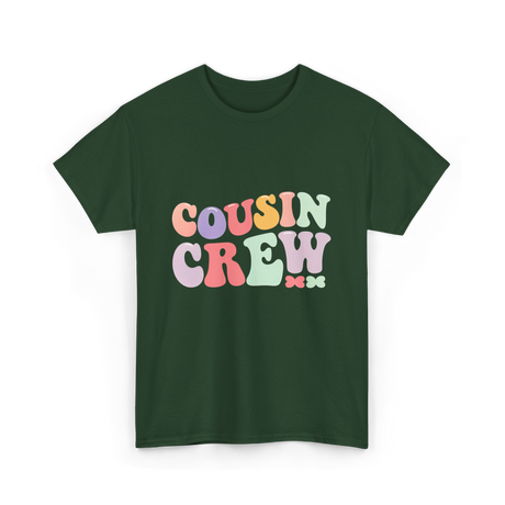 Cousin Crew Cousins Family T-Shirt - Forest Green