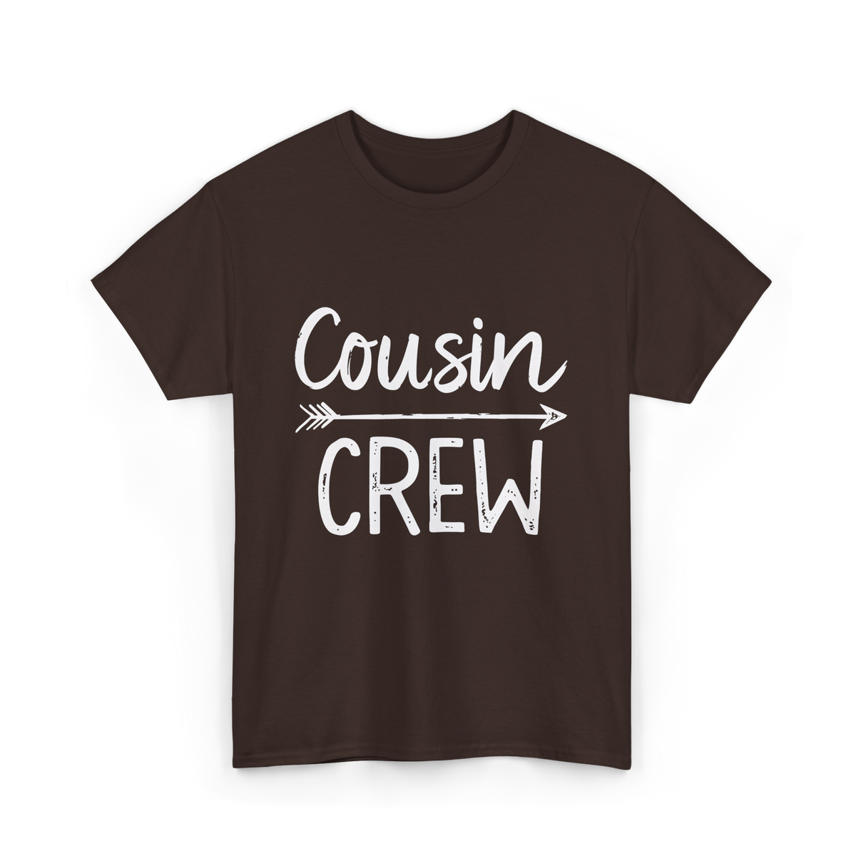 Cousin Crew Cousins Family T-Shirt - Dark Chocolate