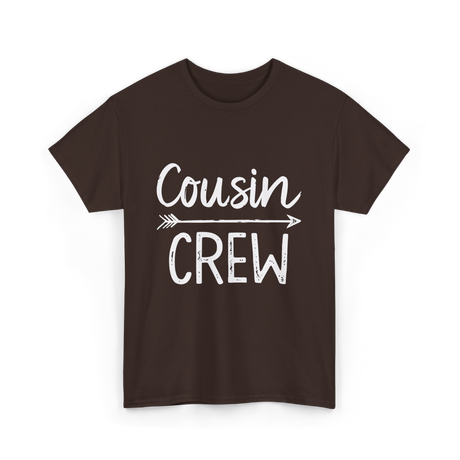 Cousin Crew Cousins Family T-Shirt - Dark Chocolate