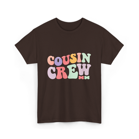 Cousin Crew Cousins Family T-Shirt - Dark Chocolate