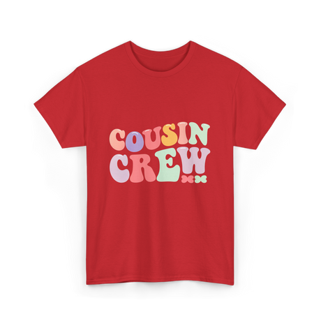Cousin Crew Cousins Family T-Shirt - Red