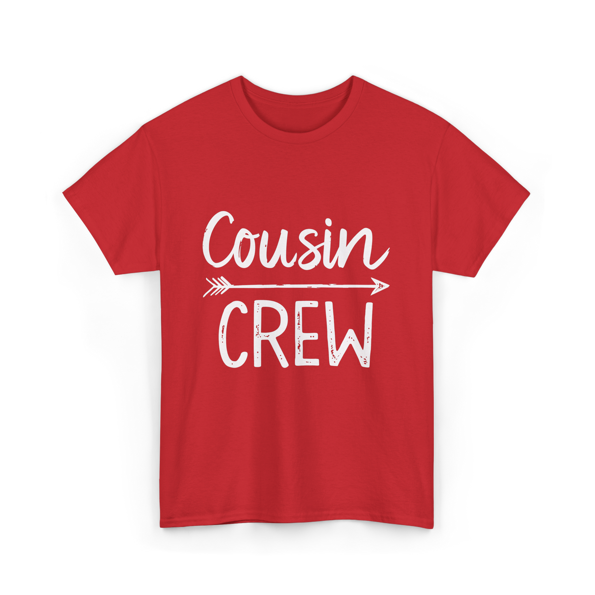 Cousin Crew Cousins Family T-Shirt - Red
