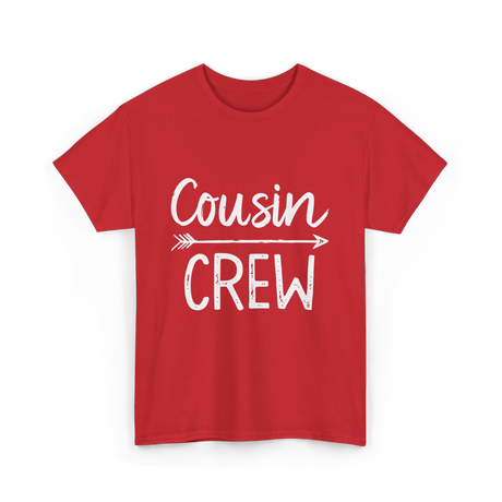 Cousin Crew Cousins Family T-Shirt - Red