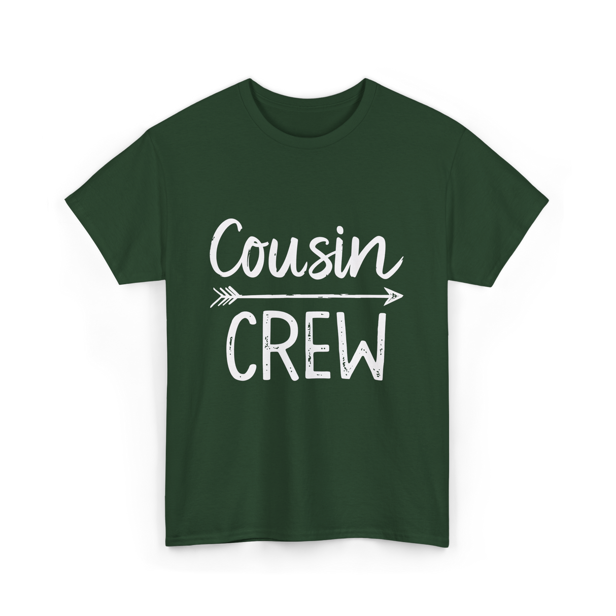 Cousin Crew Cousins Family T-Shirt - Forest Green
