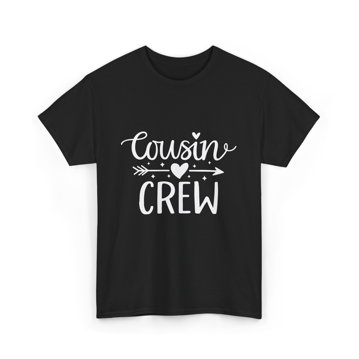 Cousin Crew Family Reunion T-Shirt - Black