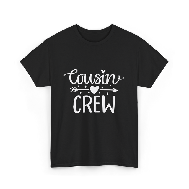 Cousin Crew Family Reunion T-Shirt - Black