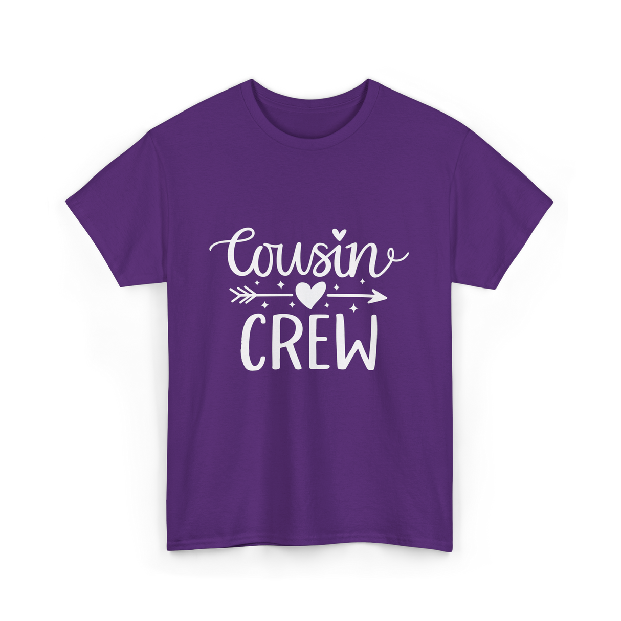 Cousin Crew Family Reunion T-Shirt - Purple
