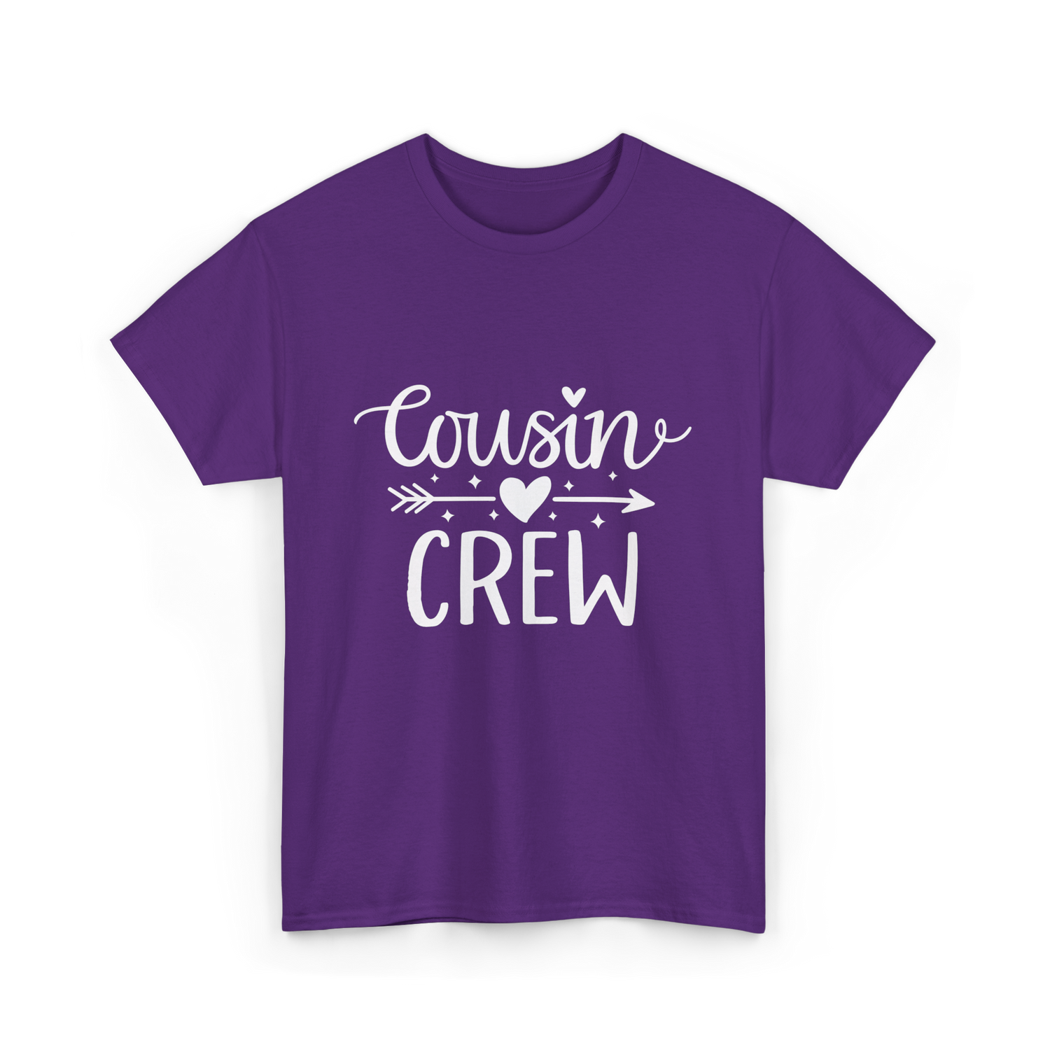 Cousin Crew Family Reunion T-Shirt - Purple