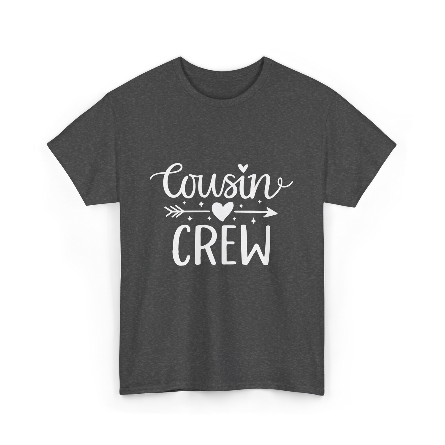 Cousin Crew Family Reunion T-Shirt - Dark Heather