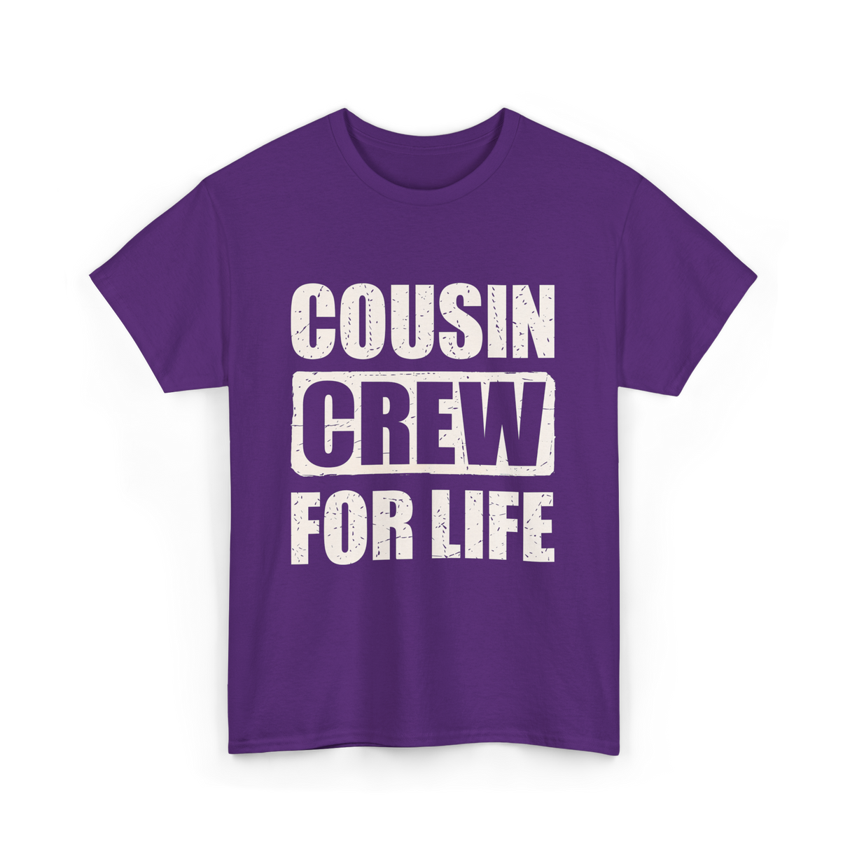 Cousin Crew For Life Cousin T-Shirt - Purple
