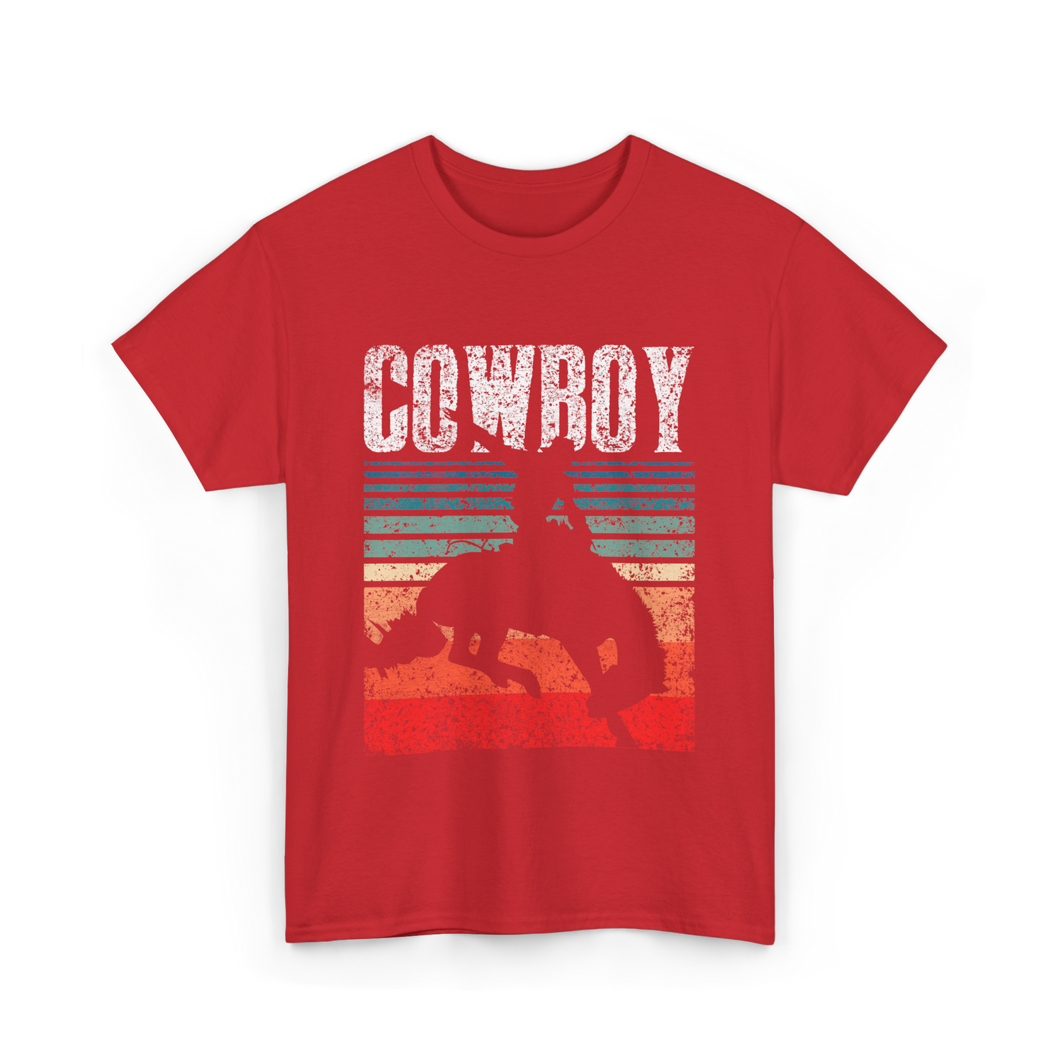 Cowboy Cowboy Rodeo T-Shirt - Red