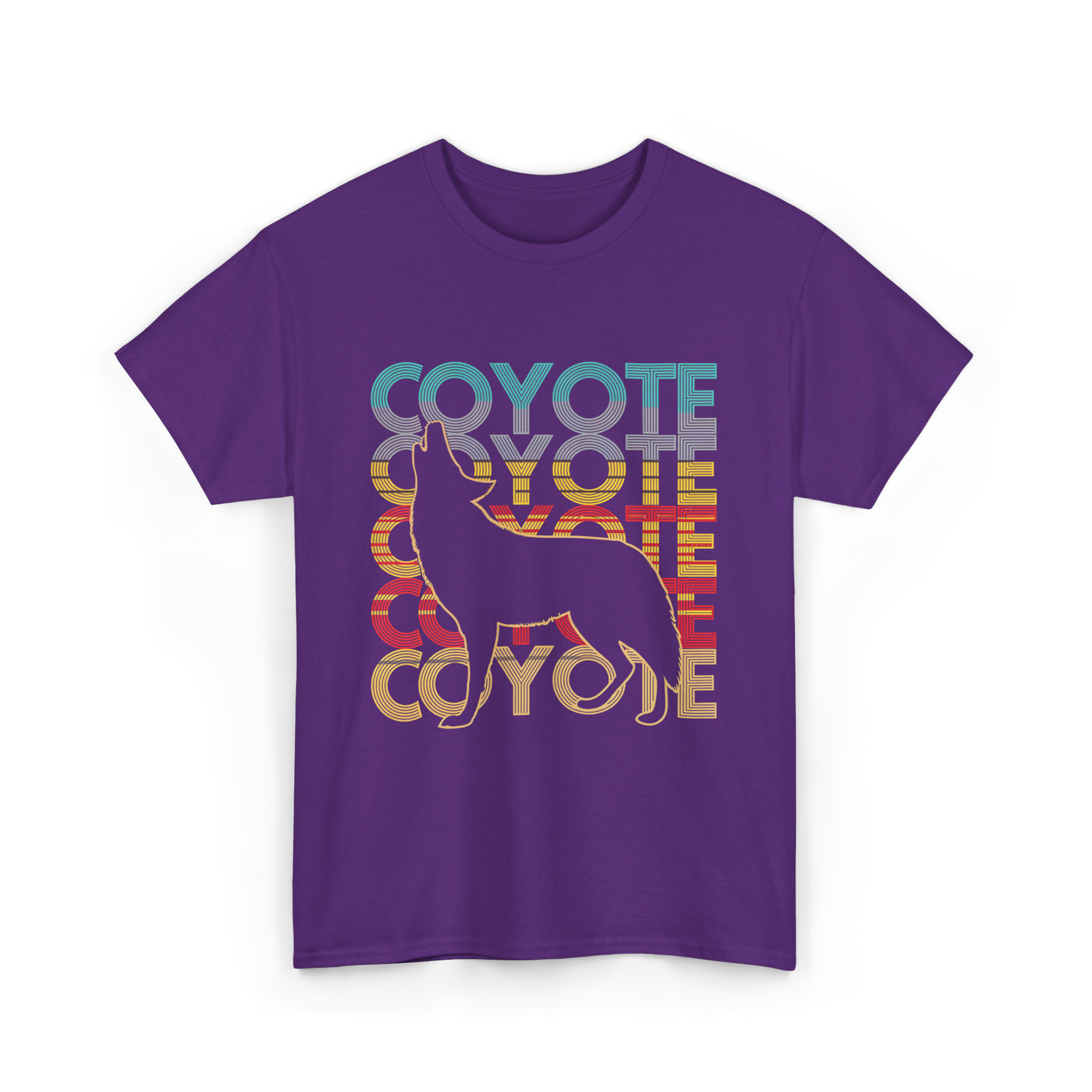 Coyote T-Shirt - Purple