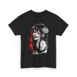 Creepy Kawaii Horror Anime T-Shirt - Black