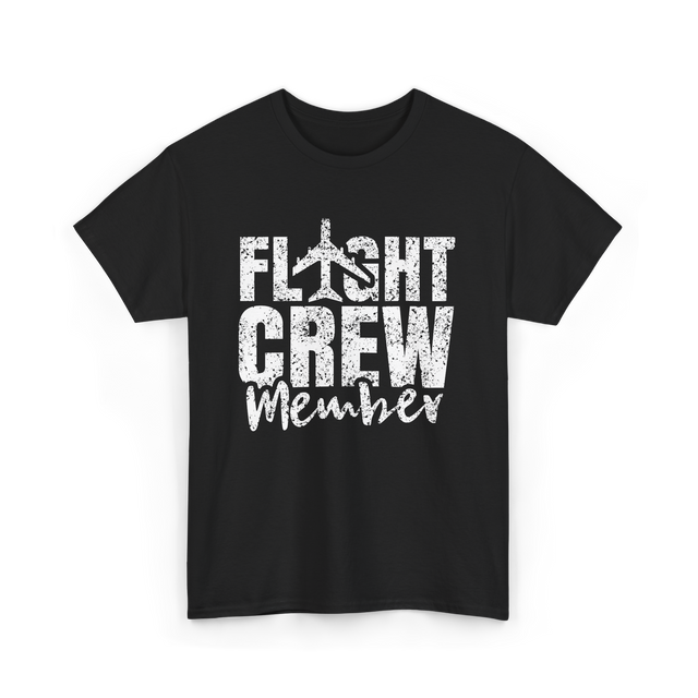 Crew Member Aviation T-Shirt - Black