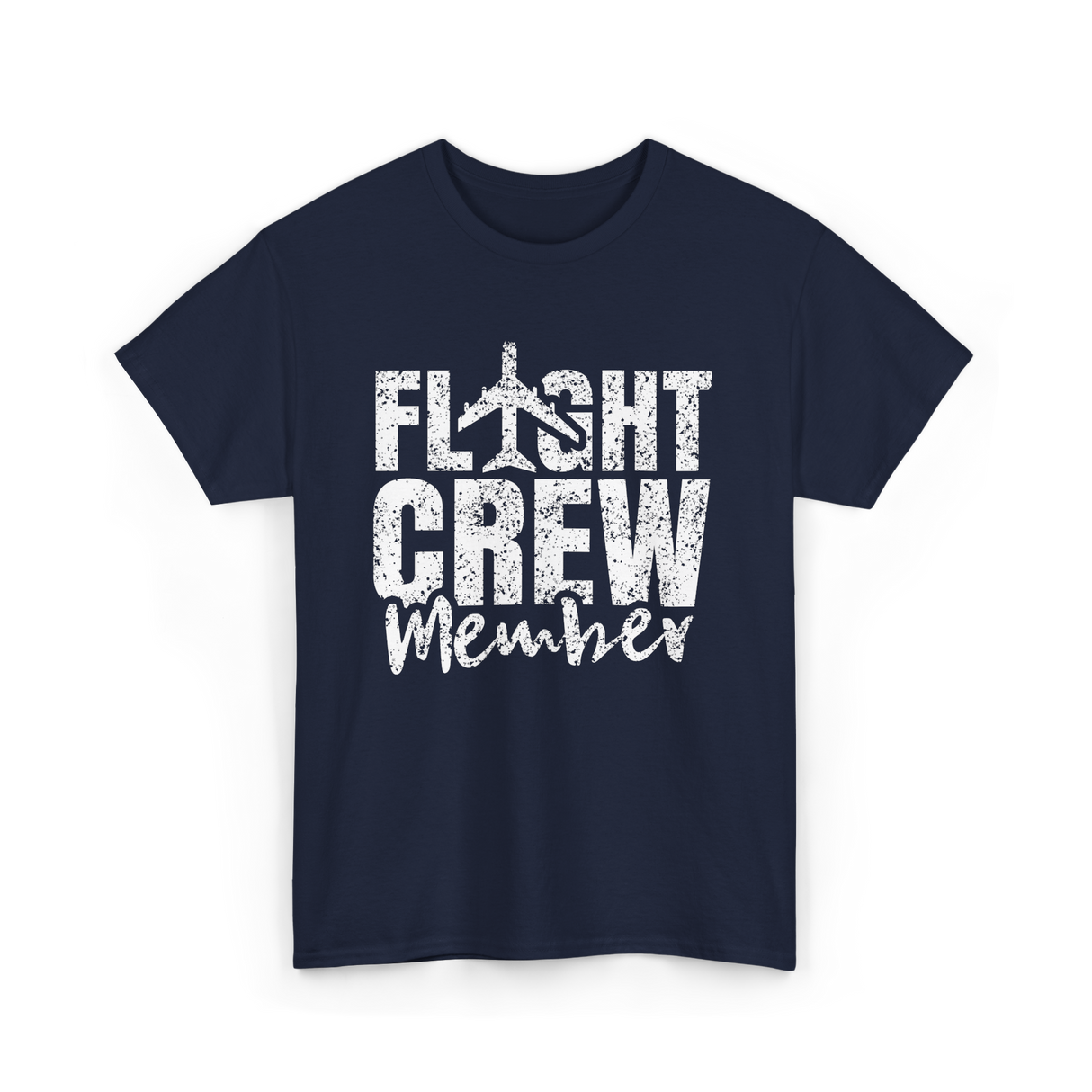 Crew Member Aviation T-Shirt - Navy