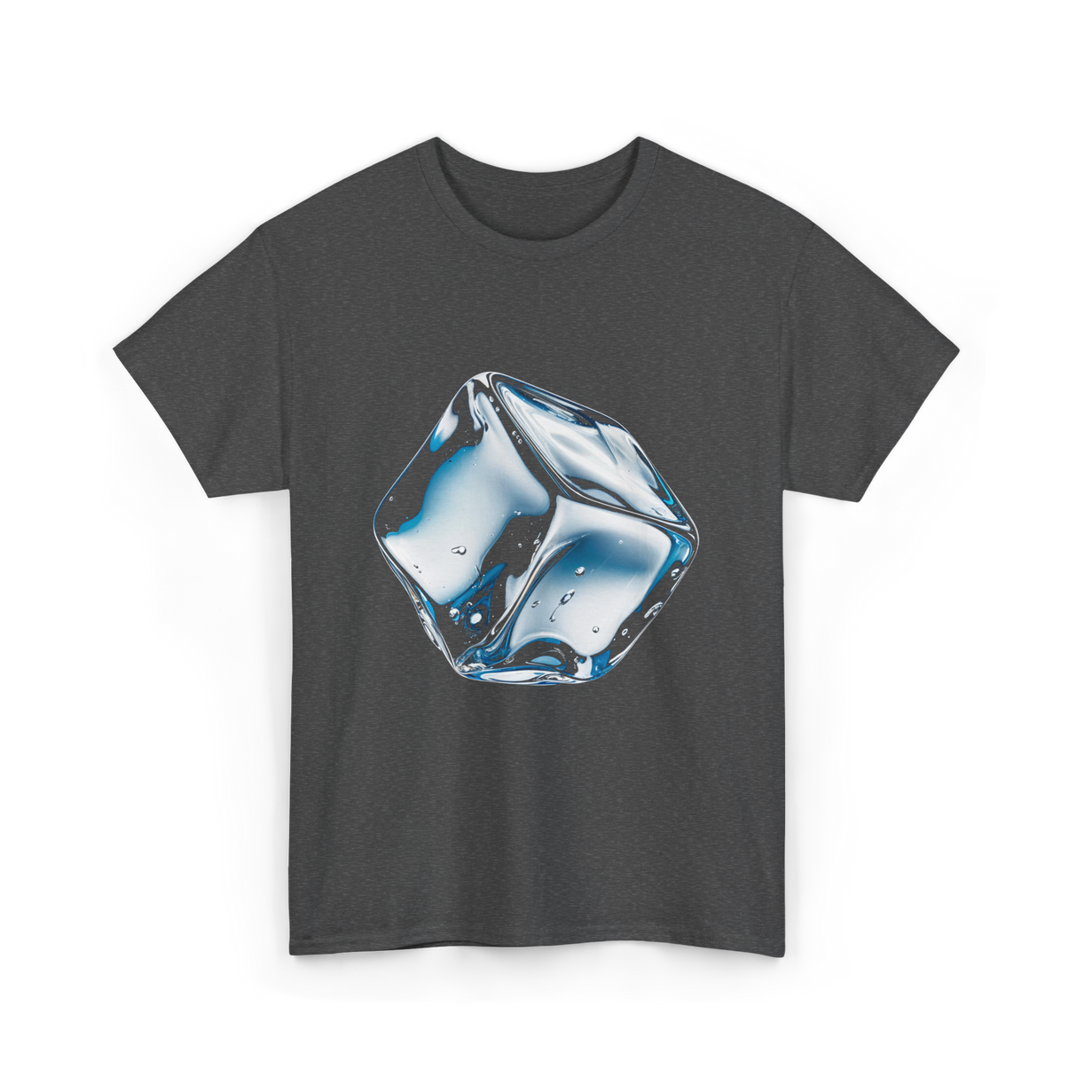 Cute Ice Cubes T-Shirt - Dark Heather