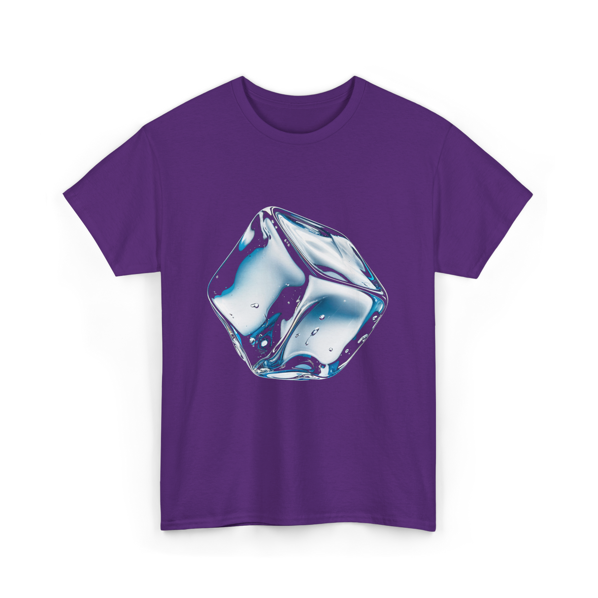 Cute Ice Cubes T-Shirt - Purple