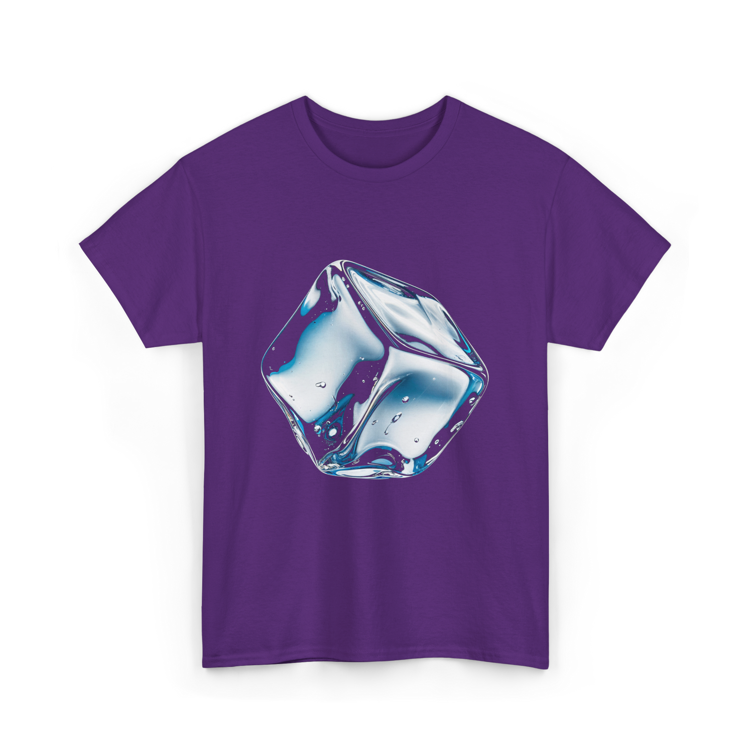 Cute Ice Cubes T-Shirt - Purple