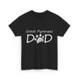 D D Dog Dad Dog Owner T-Shirt - Black