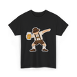 Dabbing German Man Oktoberfest Beer T-Shirt - Black
