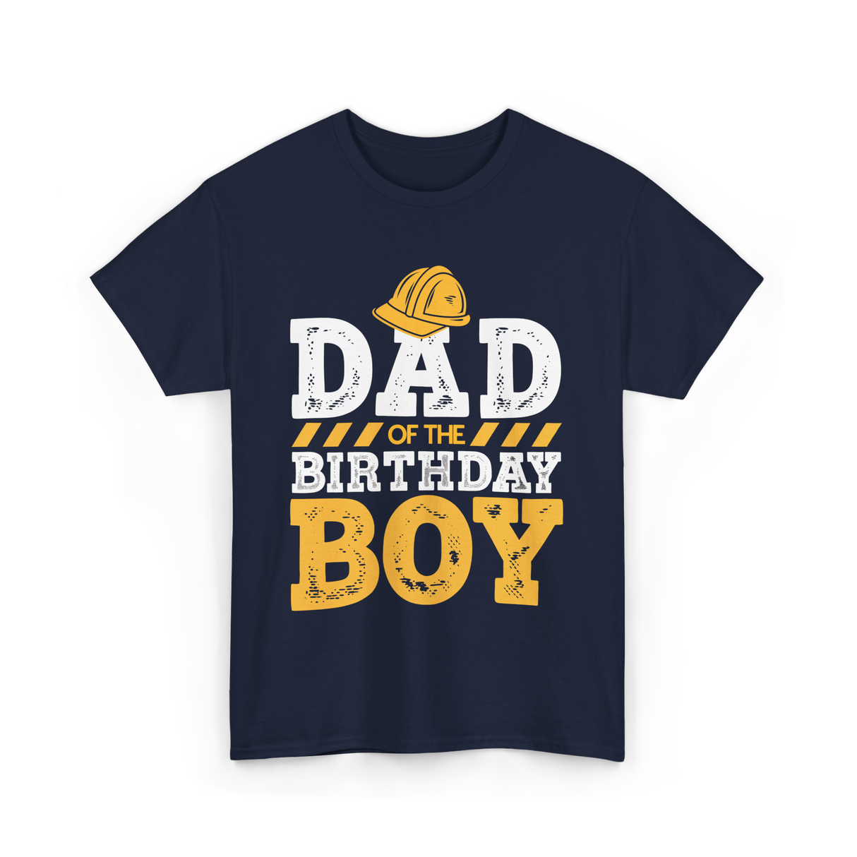 Dad of the Birthday Boy Celebration T-Shirt - Navy