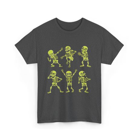 Dancing Skeletons Dance Skeleton Kids T-Shirt - Dark Heather
