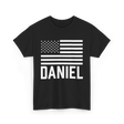 Daniel Personalized Name Custom T-Shirt - Black